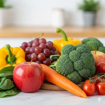 orschau auf BZfE Frisches Obst und Gemüse für gesunde Ernährung